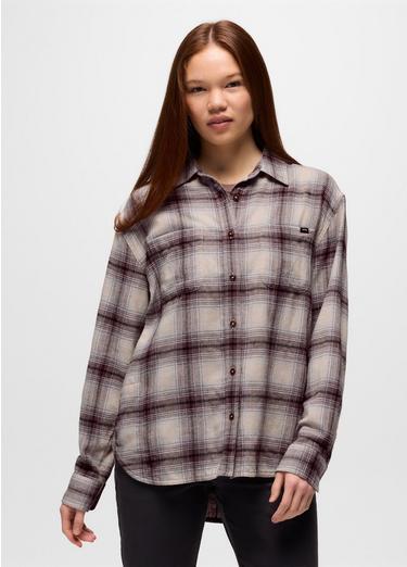 Cabin Core Flannel, Color: Almond, image 1
