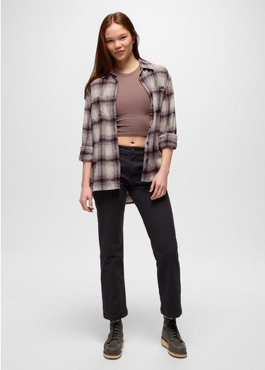 Cabin Core Flannel, Color: Almond, image 4