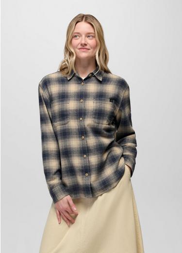 Cabin Core Flannel, Color: Stone, image 5