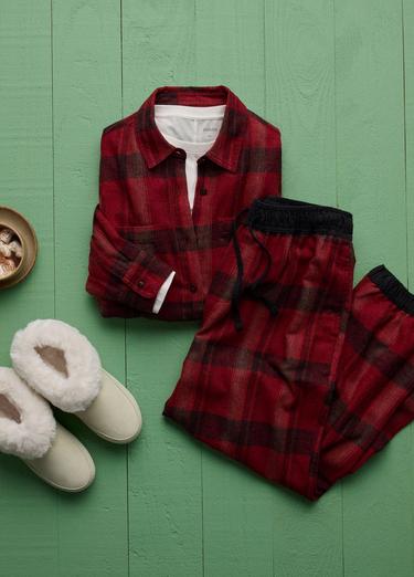 Cabin Core Flannel, Color: Retrograde, image 20