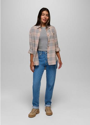 Cabin Core Flannel, Color: Hush, image 12