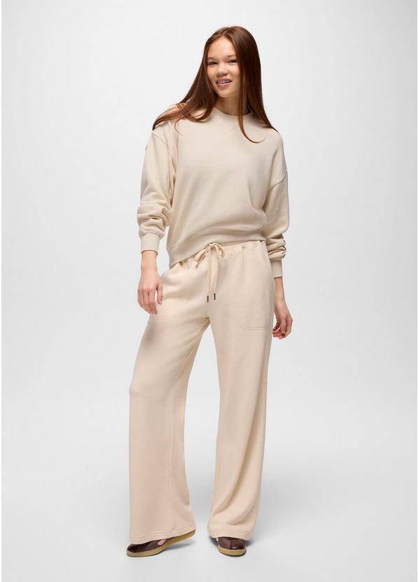 Cozy Up Wide Leg Pant, Color: Canvas Heather, image 5