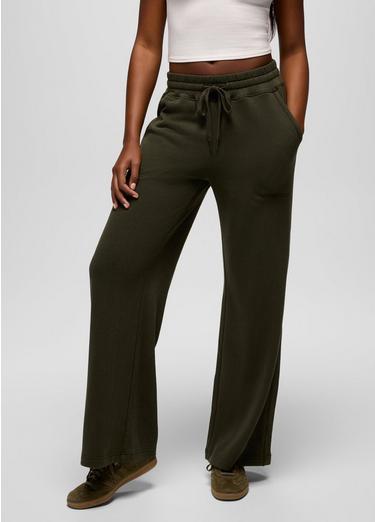 Cozy Up Wide Leg Pant, Color: Nori, image 5