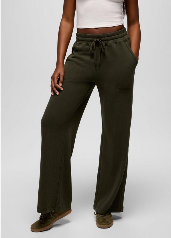 Cozy Up Wide Leg Pant, Color: Nori, image 1