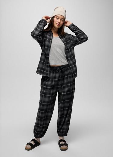 Cabin Core Flannel Pant, Color: Charcoal, image 11