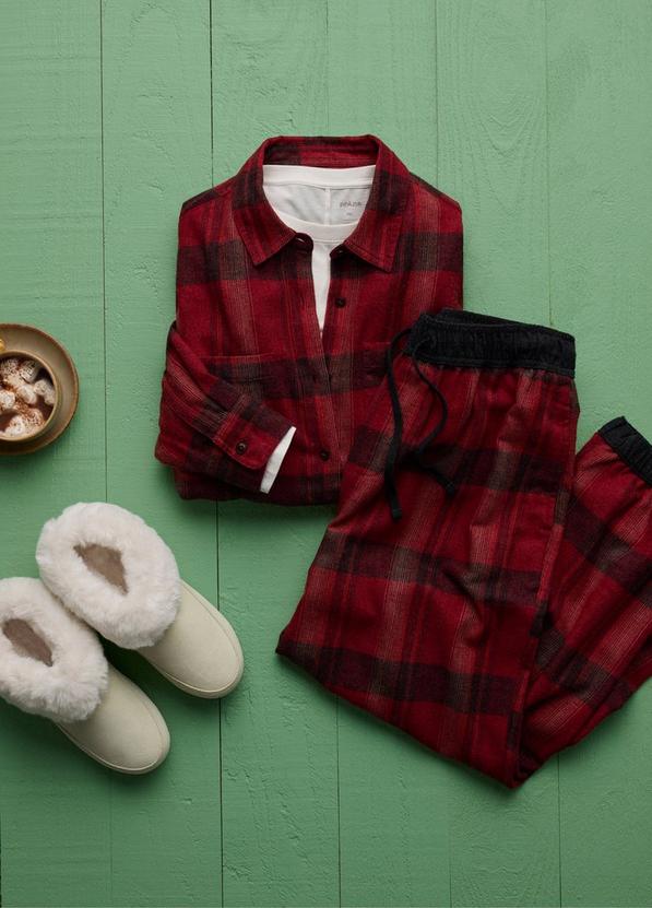 Cabin Core Flannel Pant, Color: Retrograde, image 11