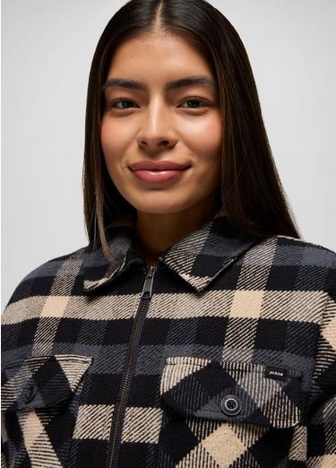 Excursions Flannel Jacket, Color: Black, image 7