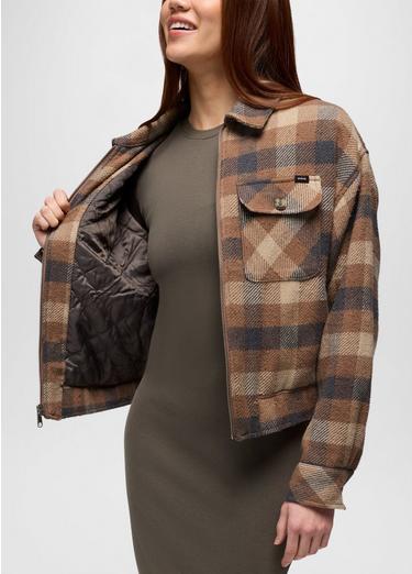 Excursions Flannel Jacket, Color: Shroom, image 3