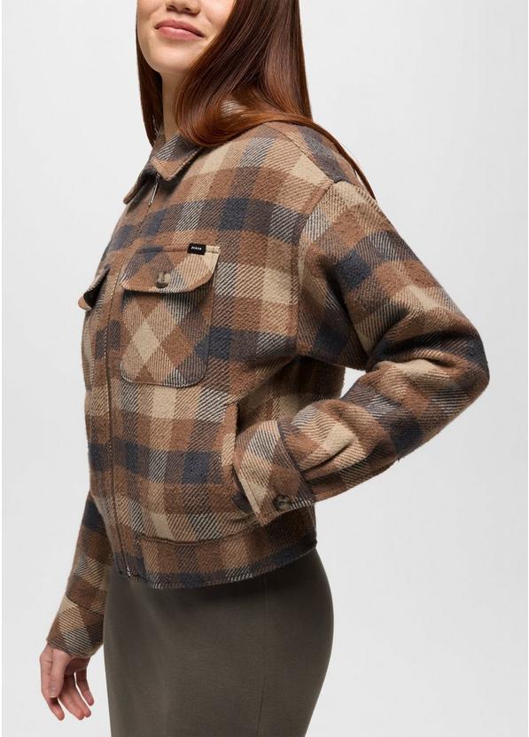 Excursions Flannel Jacket, Color: Shroom, image 4