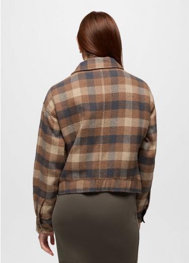 Excursions Flannel Jacket, Color: Shroom, image 2