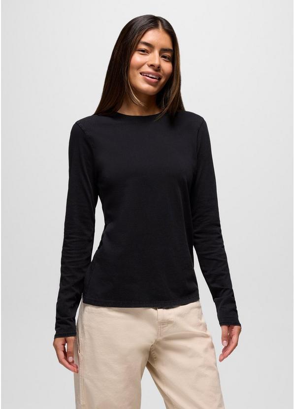 Everyday Long Sleeve Tee, Color: Black, image 1