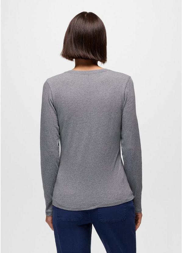 Everyday Long Sleeve Tee, Color: Medium Heather Grey, image 2