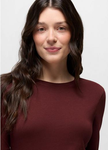 Everyday Long Sleeve Tee, Color: Cacao, image 15