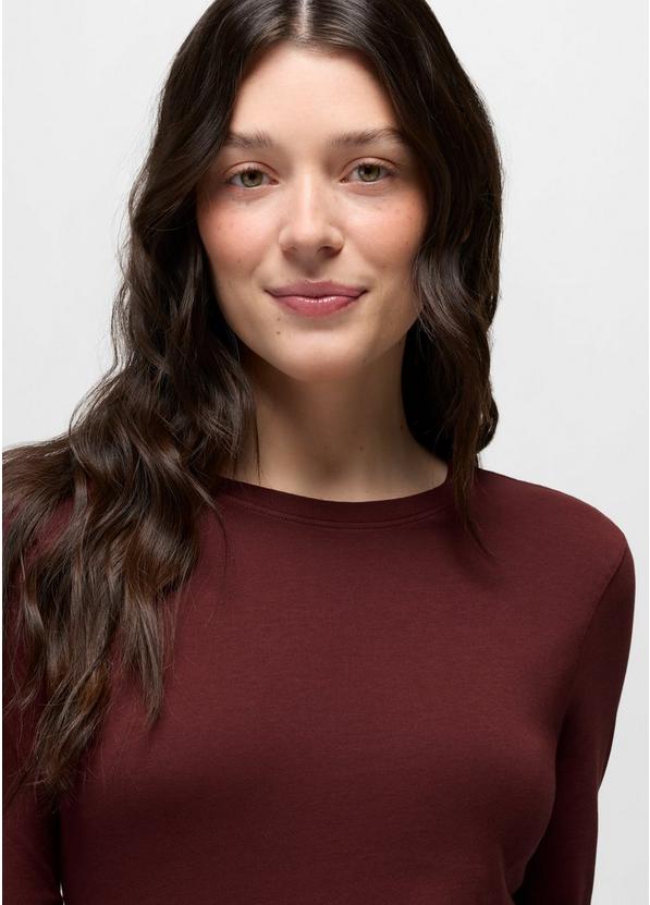 Everyday Long Sleeve Tee, Color: Cacao, image 3