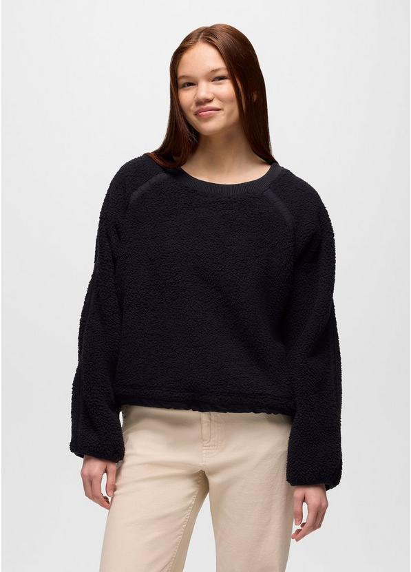 Encinitas Fleece Crew, Color: Black, image 7