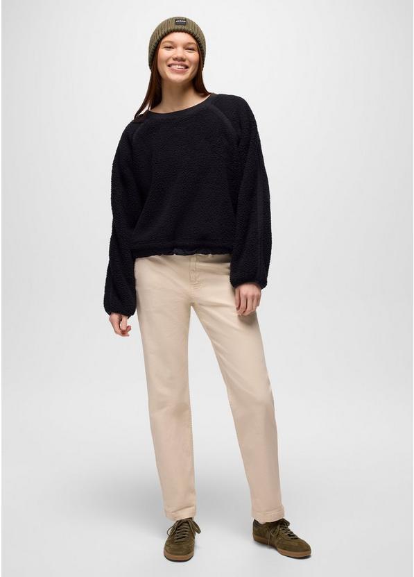 Encinitas Fleece Crew, Color: Black, image 5