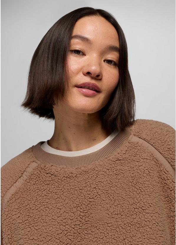 Encinitas Fleece Crew, Color: Shroom, image 3