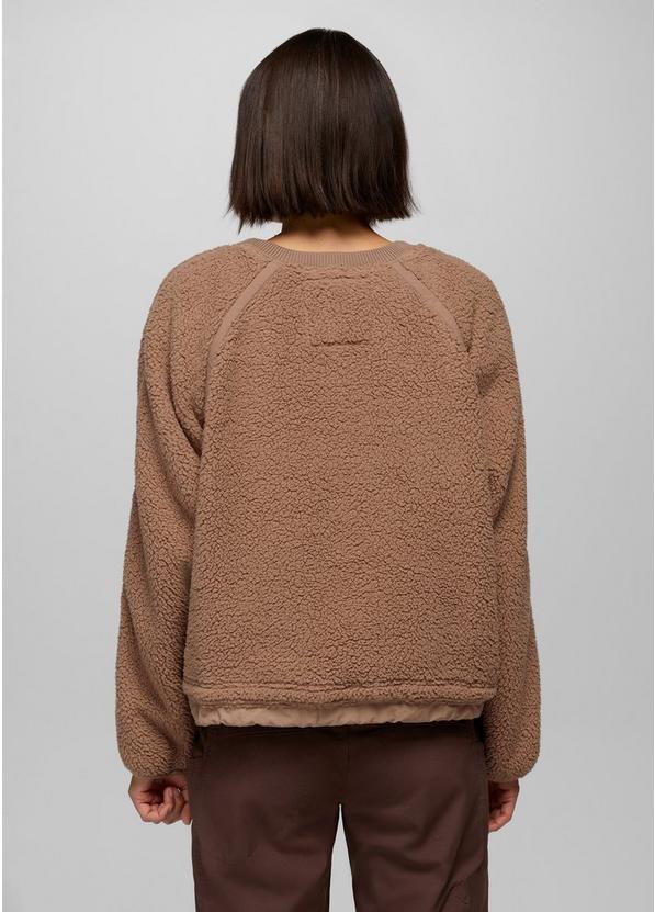 Encinitas Fleece Crew, Color: Shroom, image 2