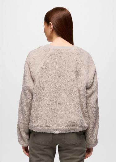 Encinitas Fleece Crew, Color: Almond, image 8