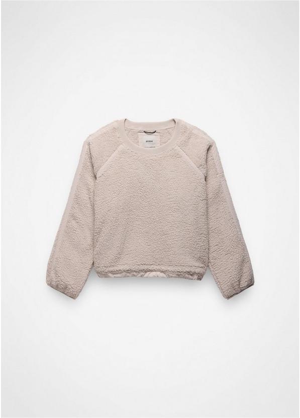 Encinitas Fleece Crew, Color: Almond, image 6