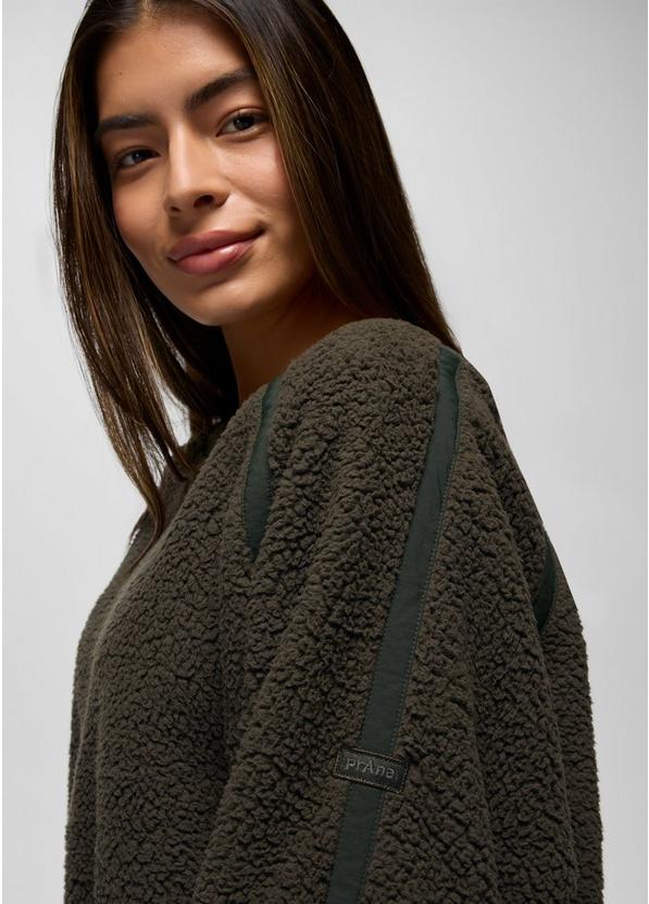 Encinitas Fleece Crew, Color: Nori, image 3