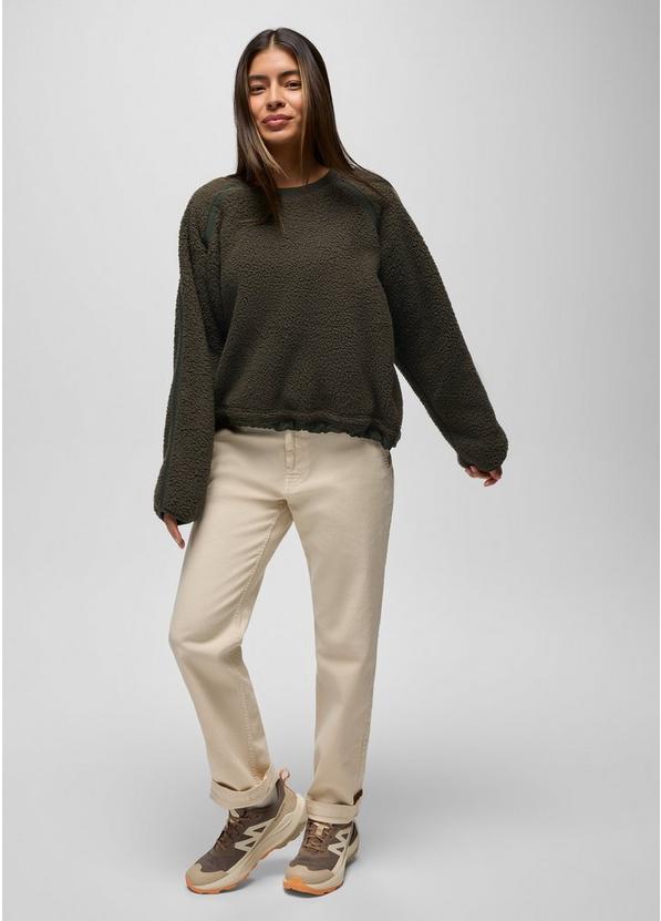 Encinitas Fleece Crew, Color: Nori, image 6