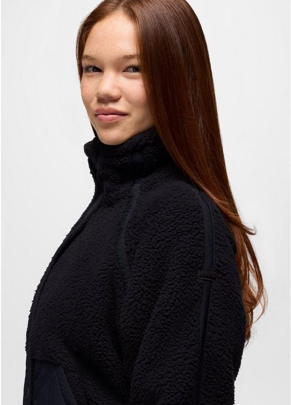 Encinitas Fleece Jacket, Color: Black, image 5