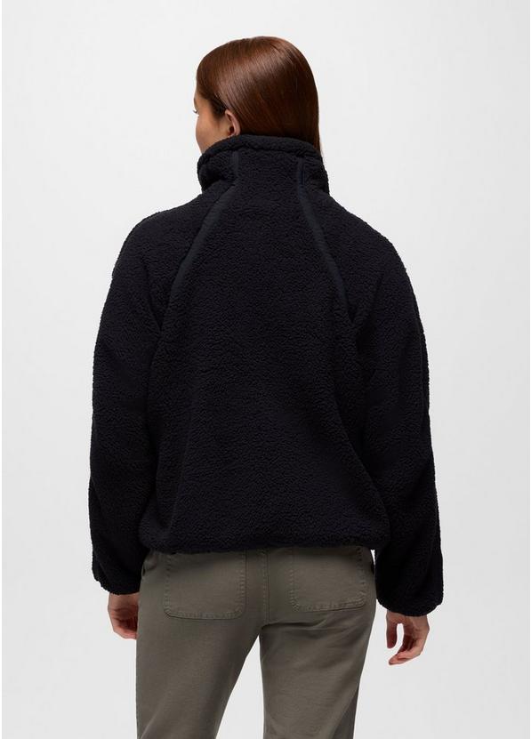 Encinitas Fleece Jacket, Color: Black, image 2