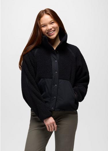 Encinitas Fleece Jacket, Color: Black, image 9