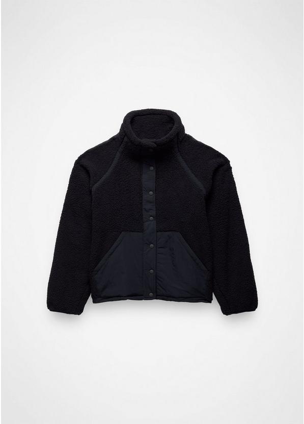 Encinitas Fleece Jacket, Color: Black, image 7