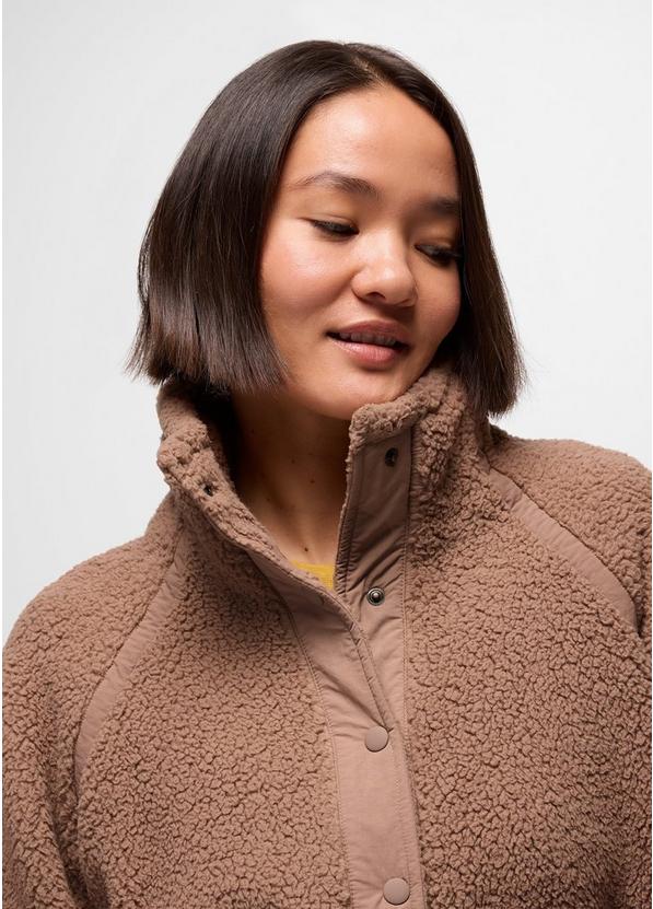 Encinitas Fleece Jacket, Color: Shroom, image 3