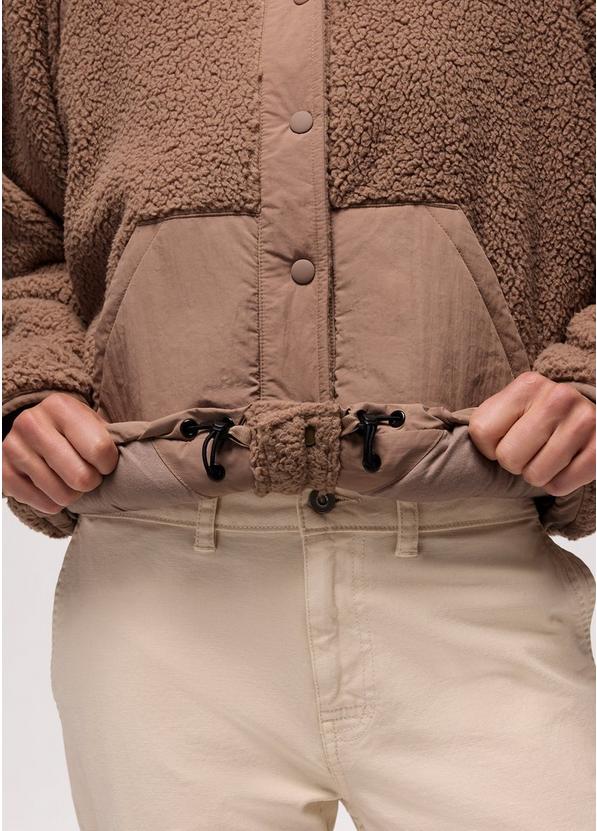 Encinitas Fleece Jacket, Color: Shroom, image 4