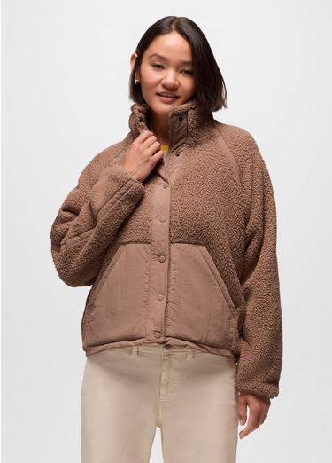 Encinitas Fleece Jacket, Color: Shroom, image 13