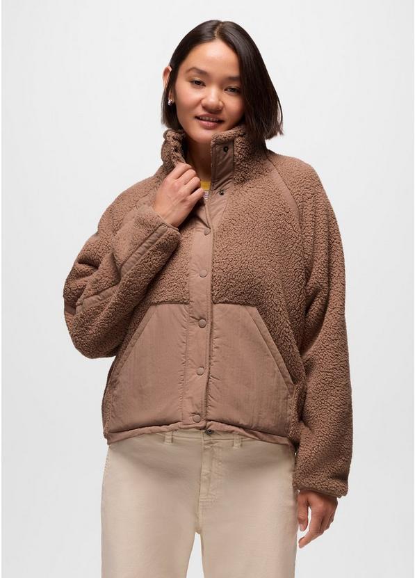 Encinitas Fleece Jacket, Color: Shroom, image 1