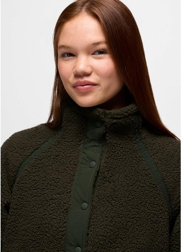 Encinitas Fleece Jacket, Color: Nori, image 3