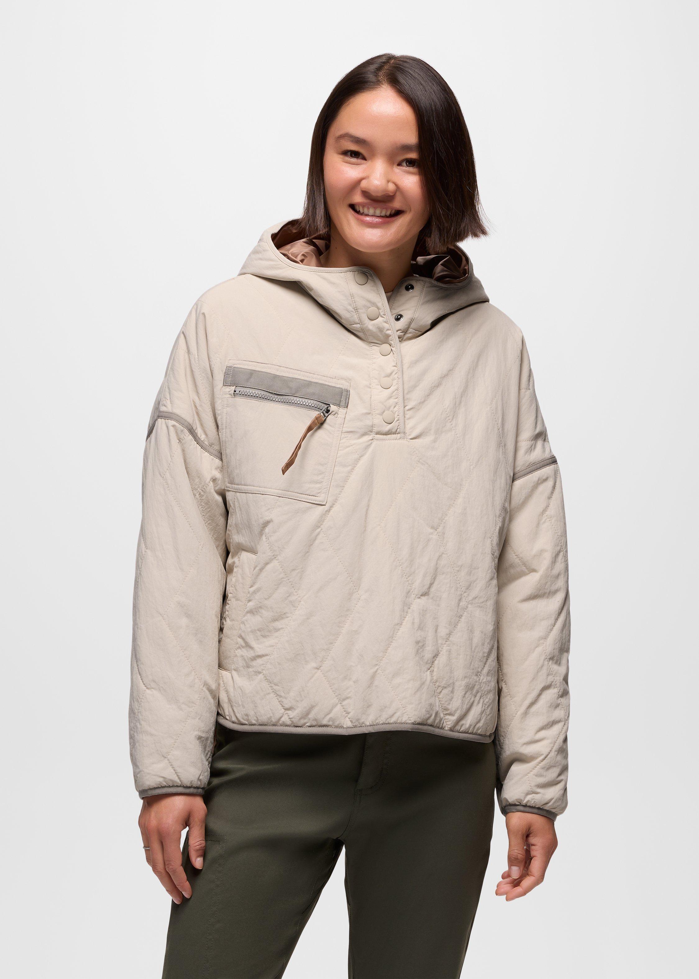 Womens prAna Encinitas Field Anorak - Almond