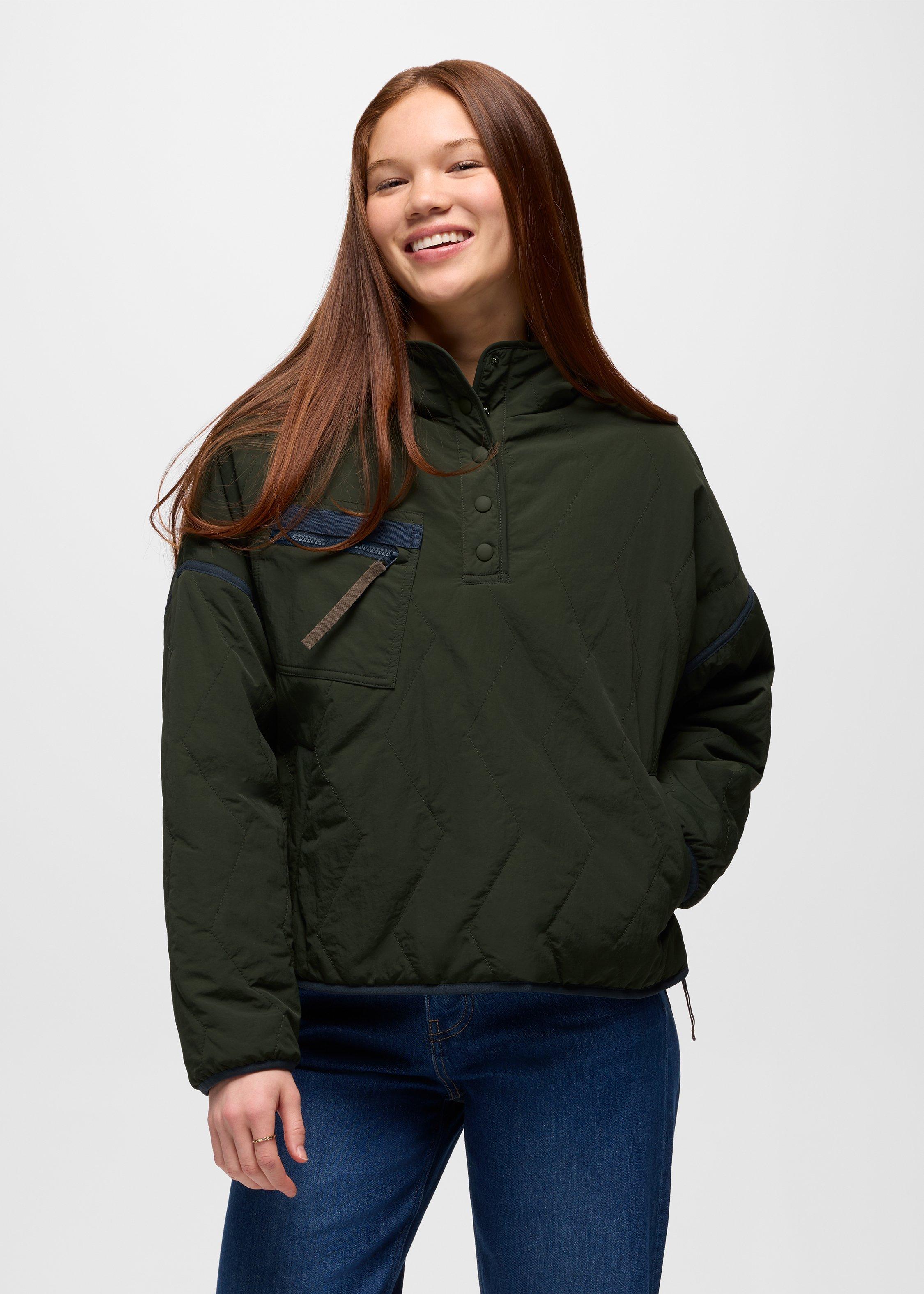 Womens prAna Encinitas Field Anorak - Nori