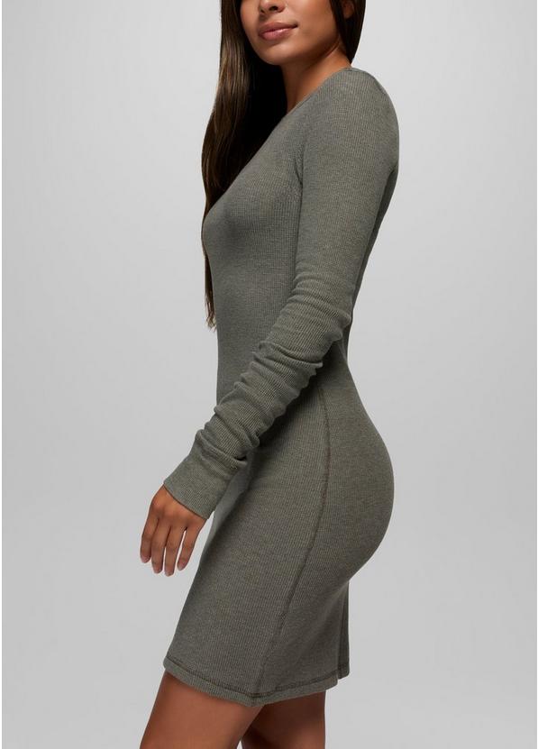 Touchstone Crew Dress, Color: Thyme Heather, image 3