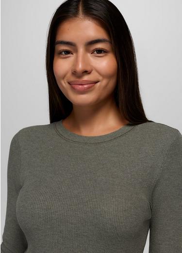 Touchstone Crew Dress, Color: Thyme Heather, image 8