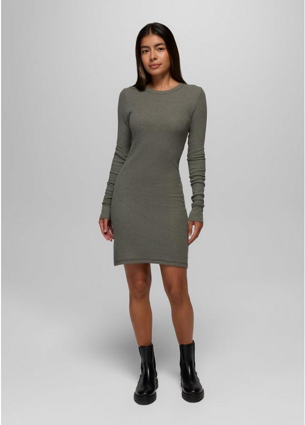 Touchstone Crew Dress, Color: Thyme Heather, image 1