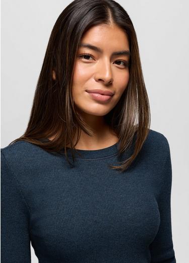 Touchstone Crew Dress, Color: Stormy Night Heather, image 4