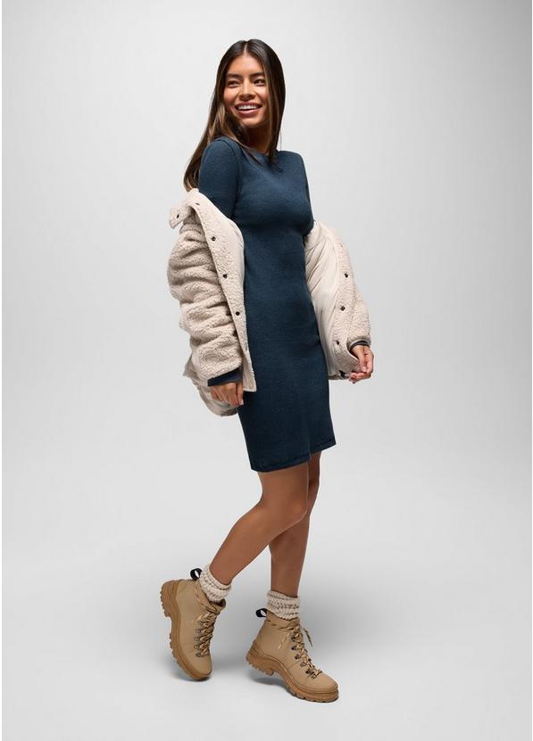 Touchstone Crew Dress, Color: Stormy Night Heather, image 5