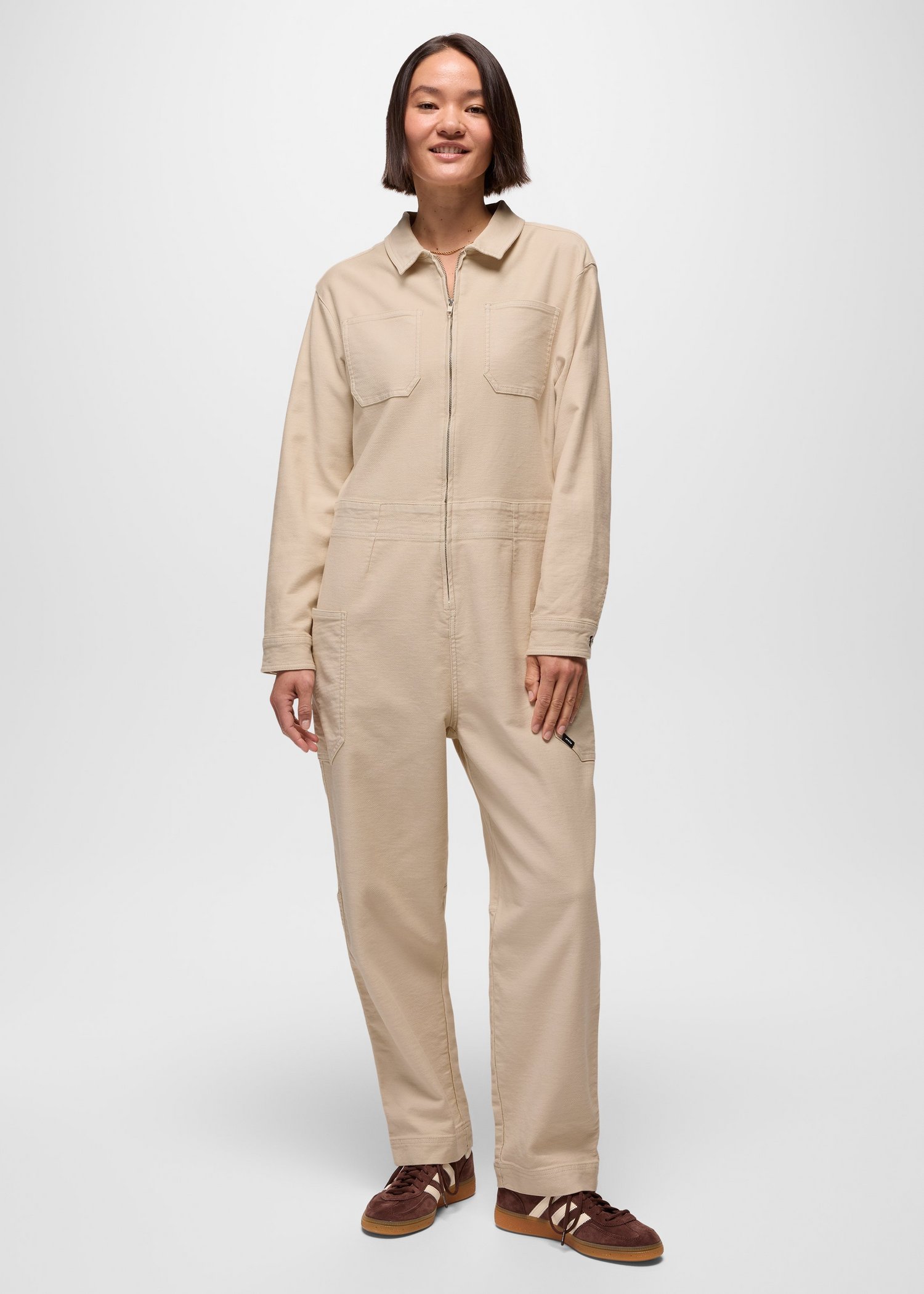Womens prAna Cuyamaca Boiler Suit - Almond