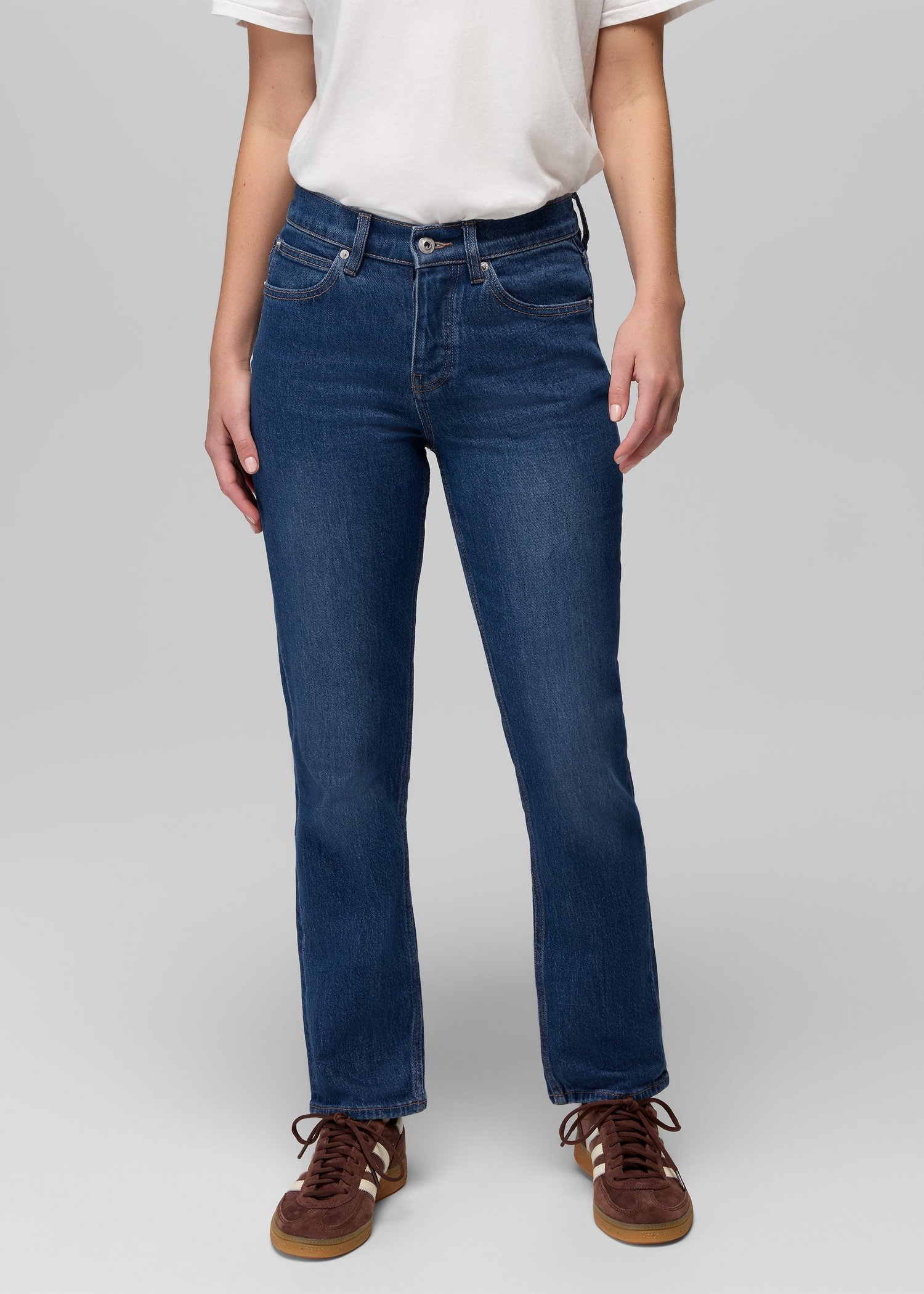 Womens prAna Carlsbad 760 Straight Leg Jean - Lagoon