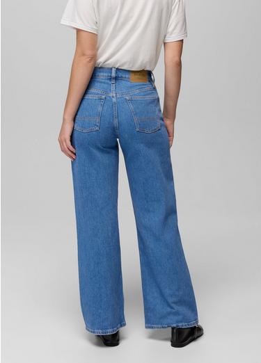 Carlsbad 760 Wide Leg Jean, Color: Sea Salt, image 6