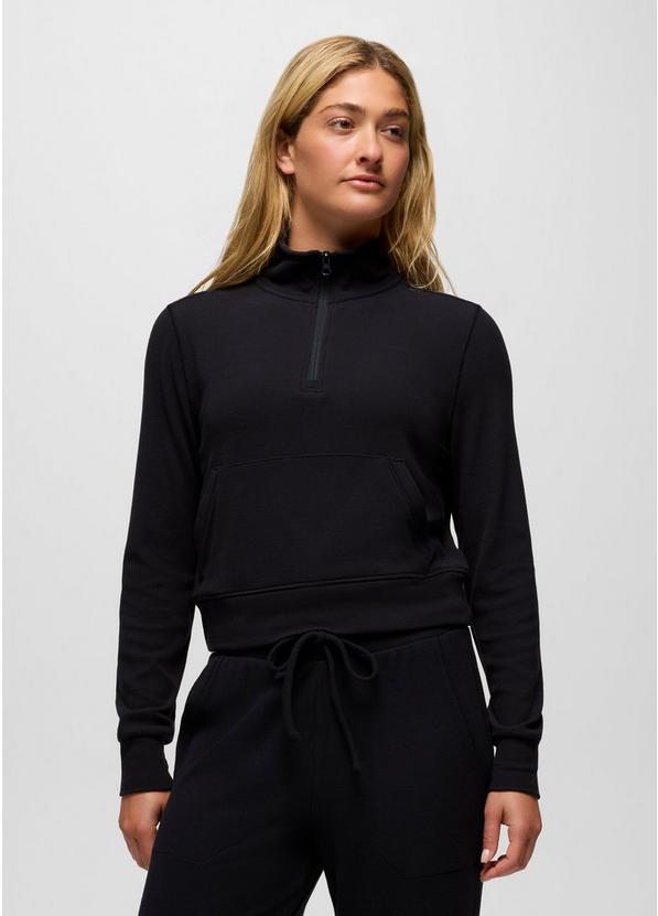 Willow West Half Zip, Color: Black, image 2