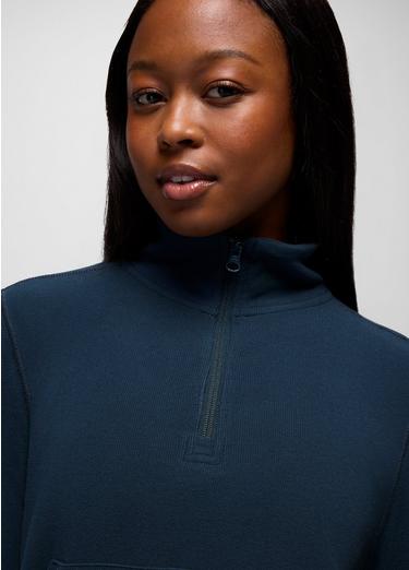 Willow West Half Zip, Color: Stormy Night, image 3