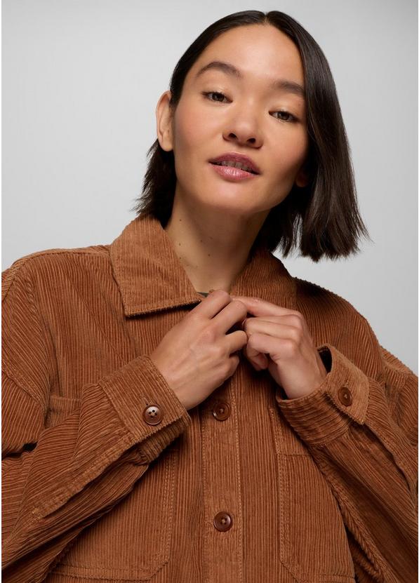 Annie's Canyon Cord Shacket, Color: Tawny, image 3