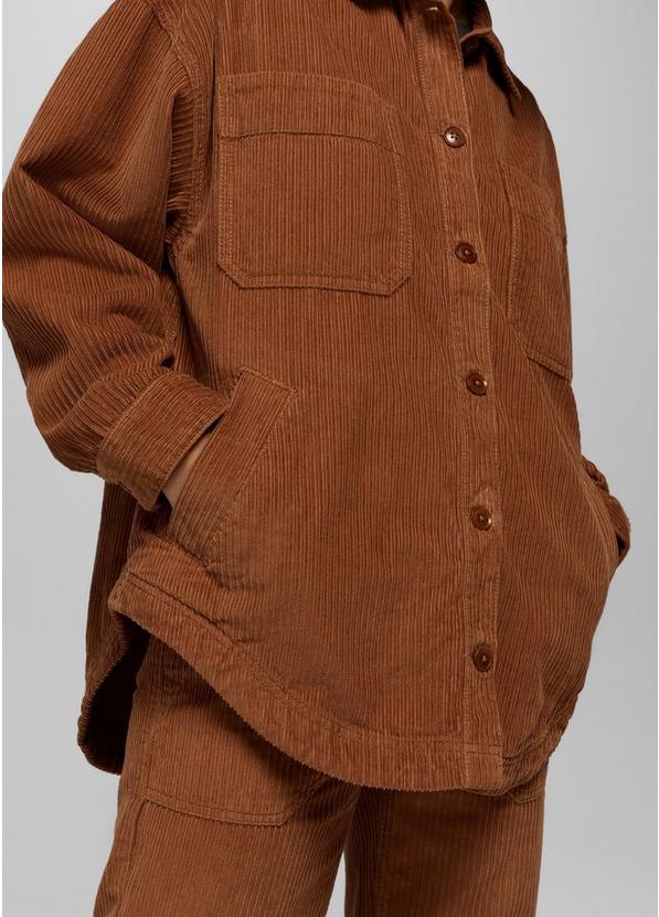 Annie's Canyon Cord Shacket, Color: Tawny, image 4