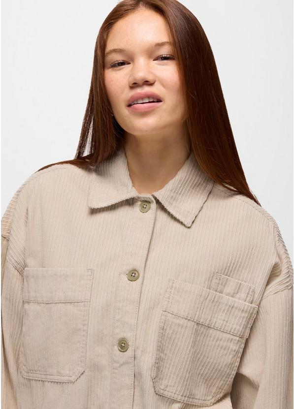 Annie's Canyon Cord Shacket, Color: Almond, image 5